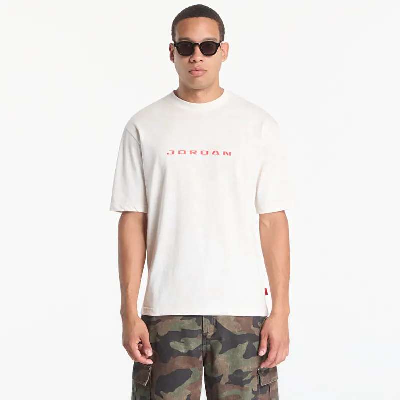 T-shirt Jordan Brooklyn Men's T-Shirt Phantom/ University Red