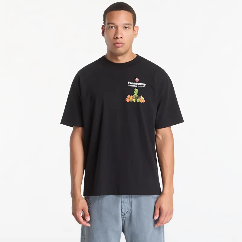 T-shirt PLEASURES Delivery T-Shirt Black
