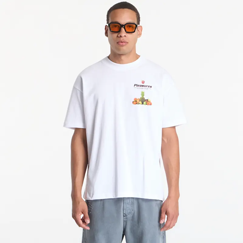 T-shirt PLEASURES Delivery T-Shirt White
