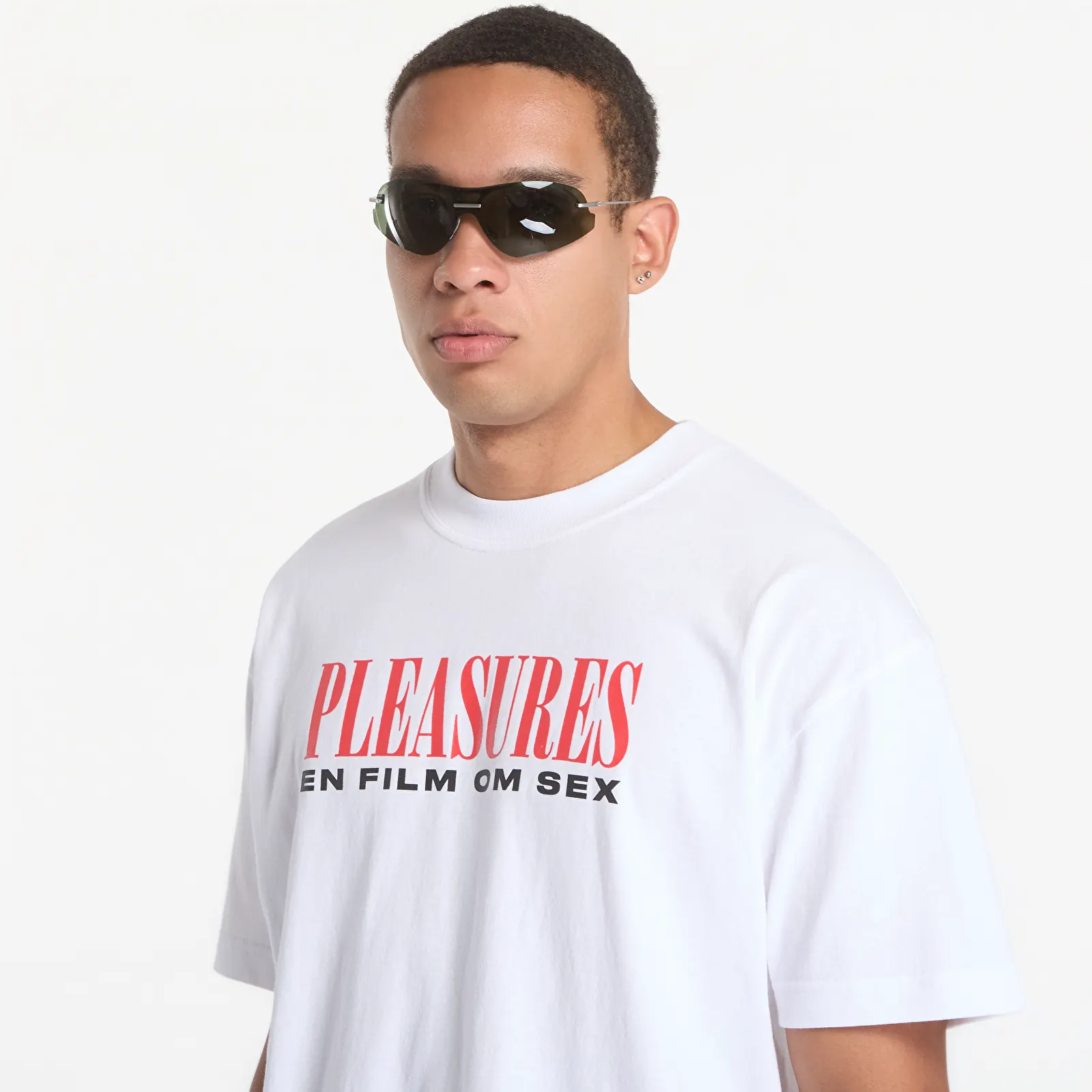 Koszulki PLEASURES On Film T-Shirt White