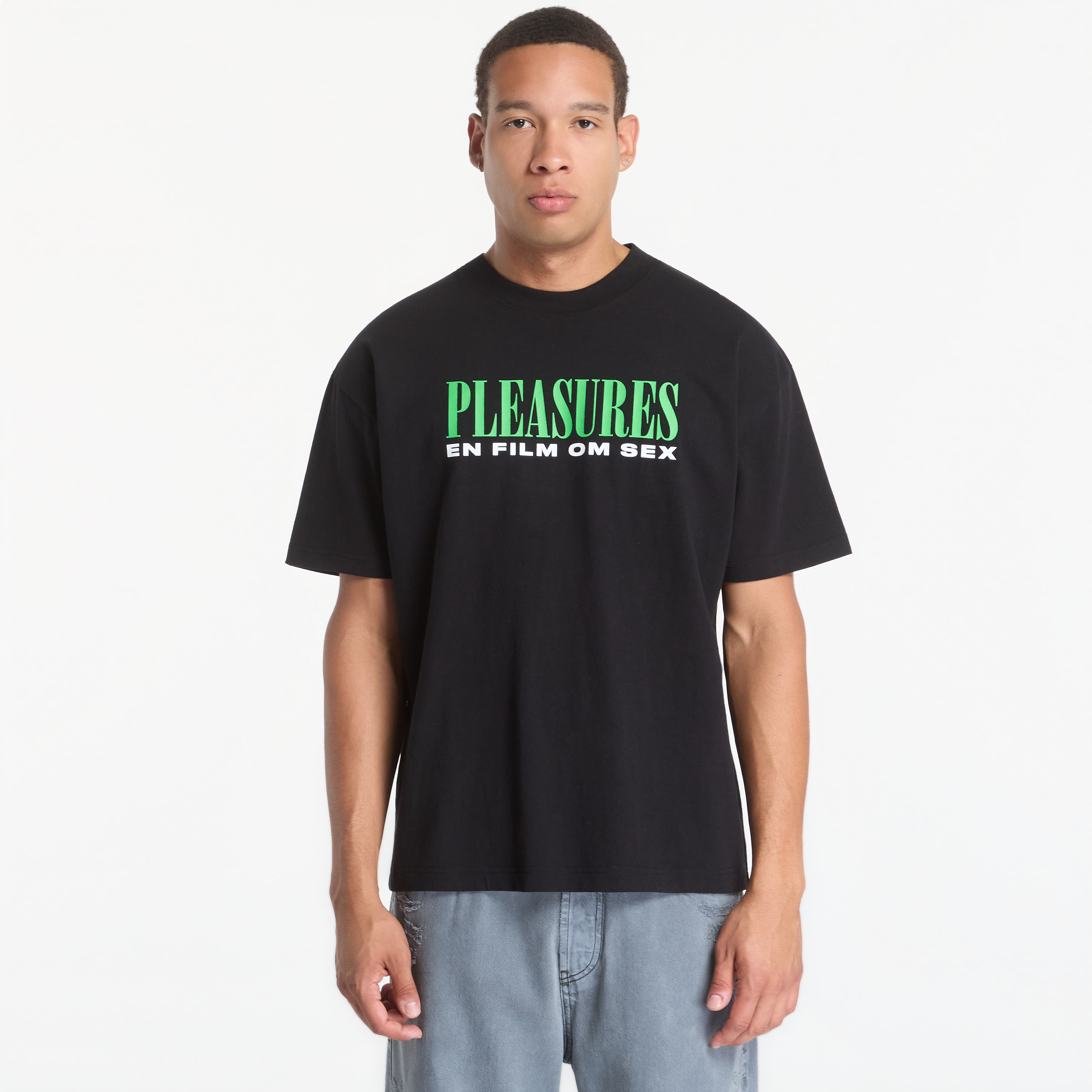Tricou PLEASURES On Film T-Shirt Black XXL
