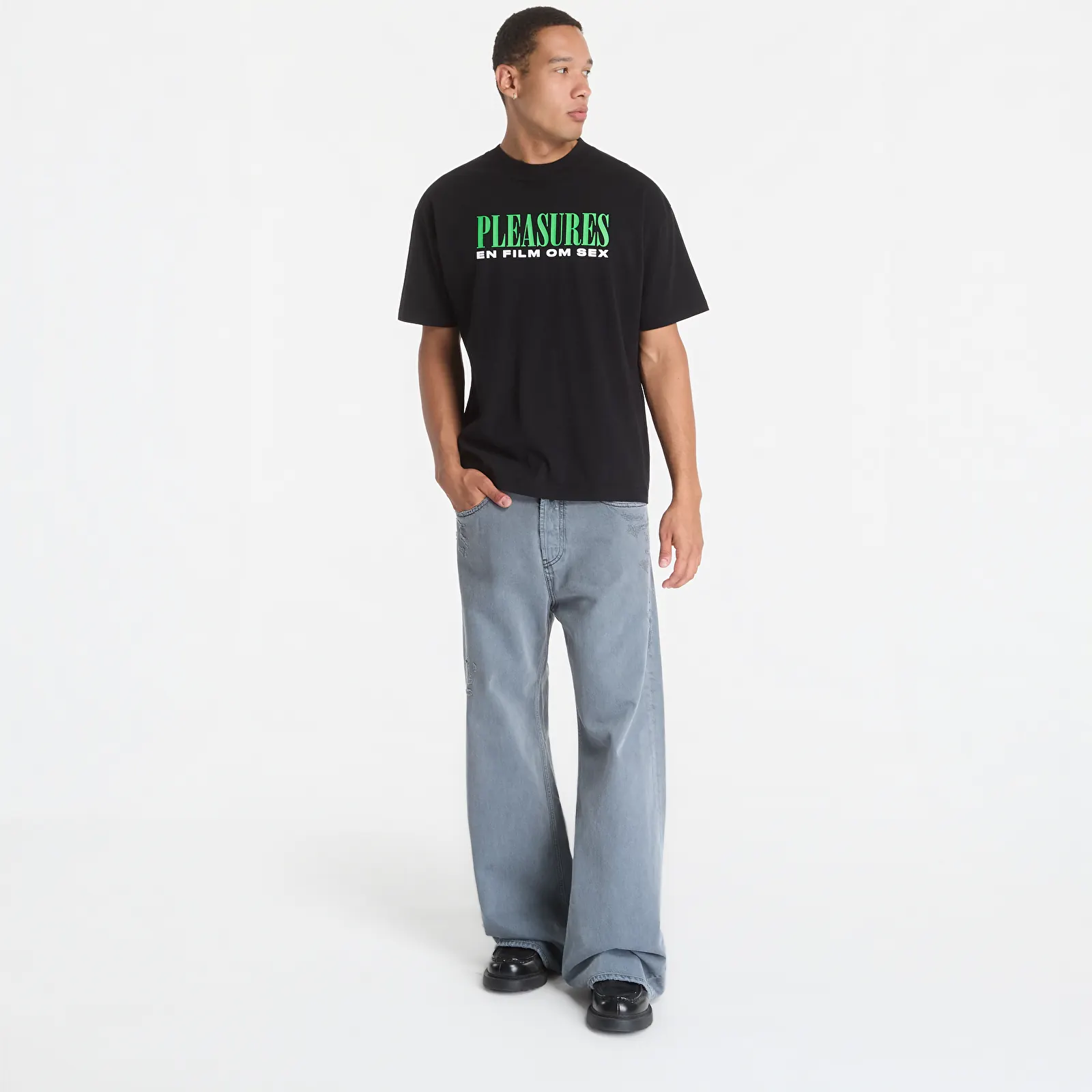 Camisetas PLEASURES On Film T-Shirt Black