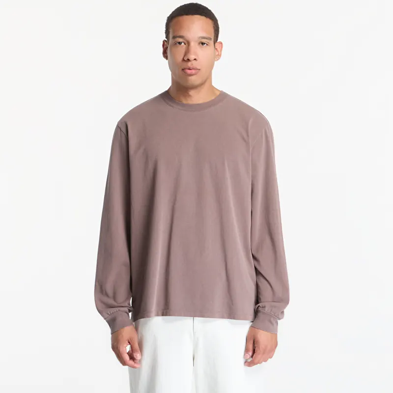 A.P.C. Long Sleeve T-Shirt Winter 26 UNISEX Hazelnut Brown