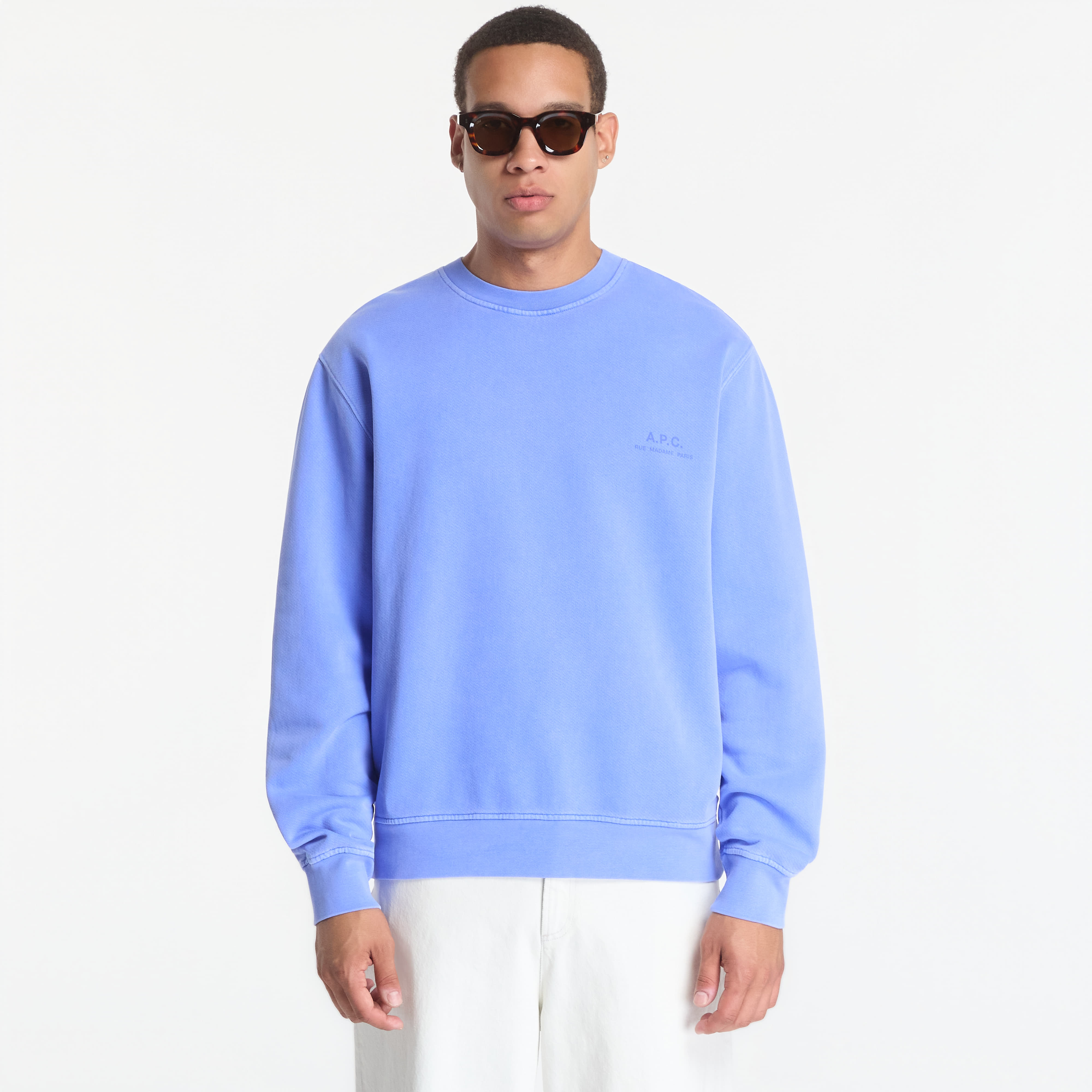 Sweatshirt A.P.C. Sweatshirt Fernando Blueberry XL