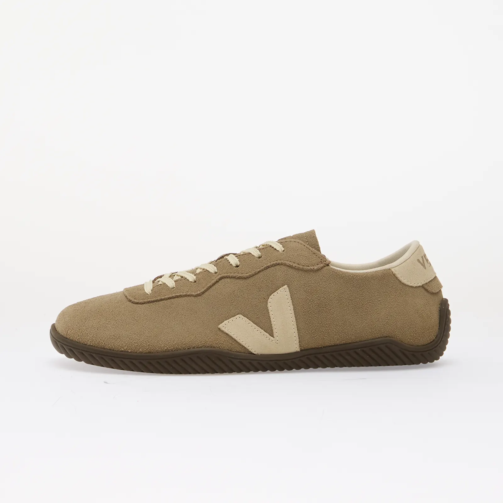 Chaussures et baskets homme Veja Jitsu Suede Taupe/ Pierre