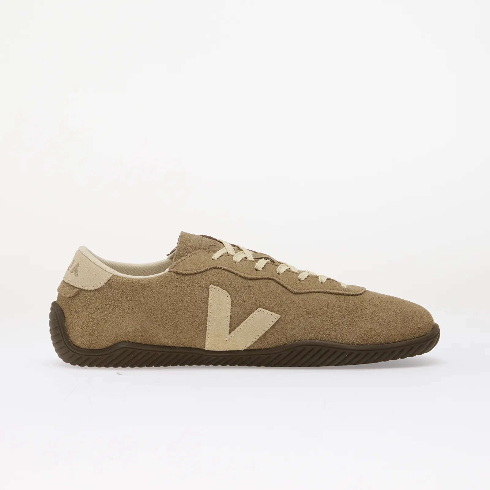 Chaussures et baskets homme Veja Jitsu Suede Taupe/ Pierre