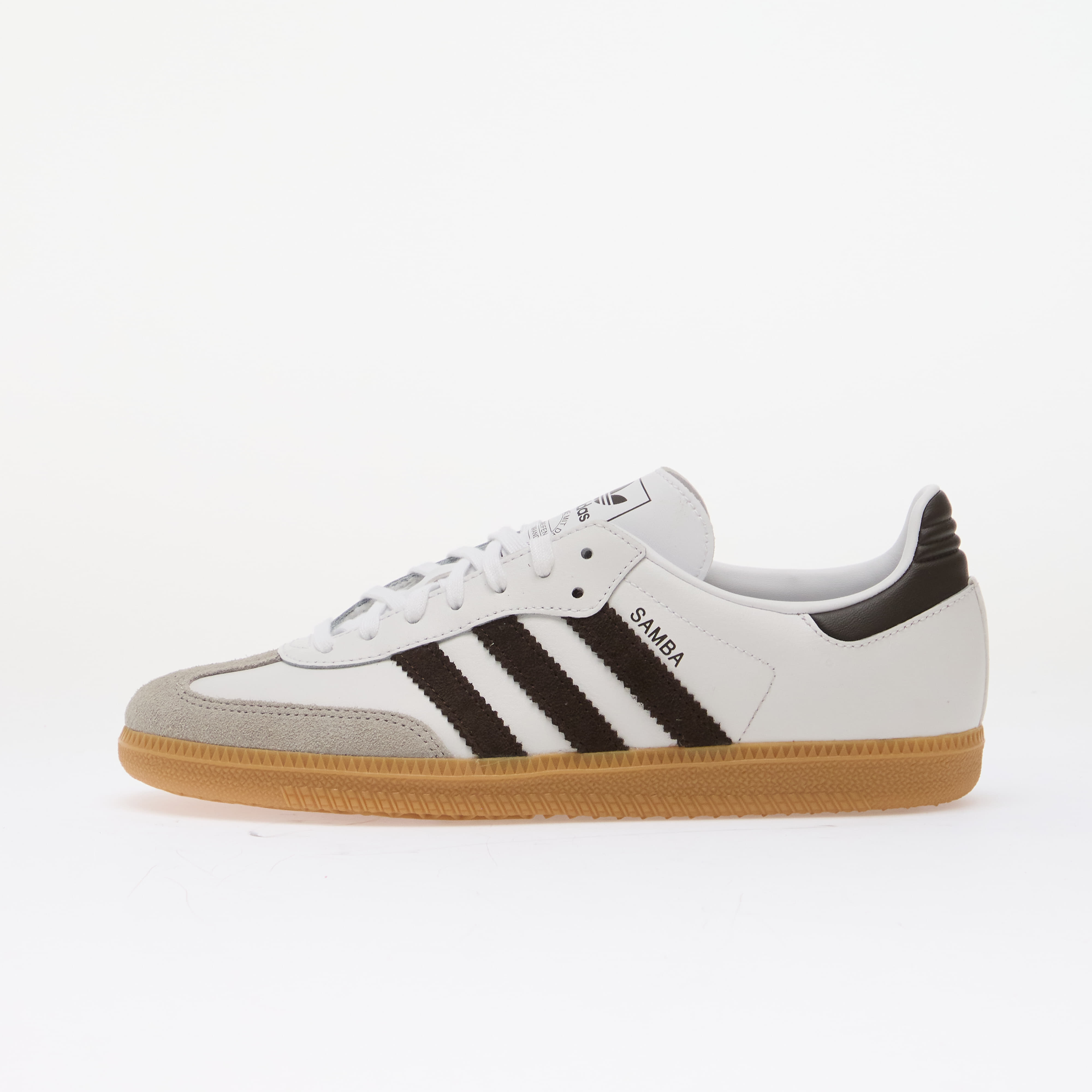 Sneakers adidas Samba OG Kids Ftwr White/ Aurora Coffee/ Gum 3 UK 3