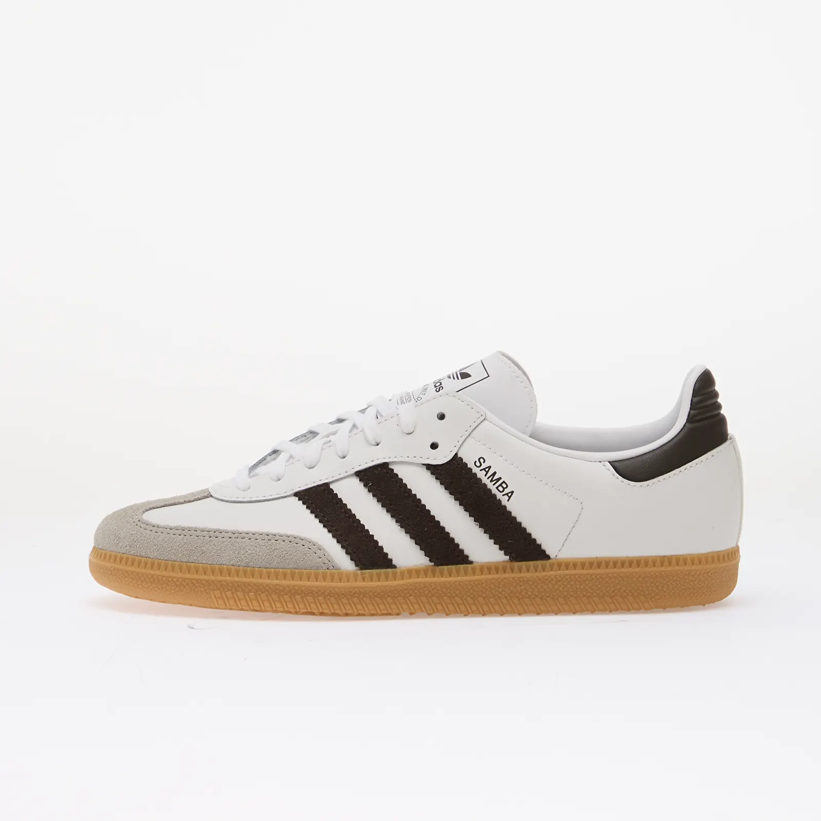 Laste tossud ja kingad adidas Samba OG Kids Ftwr White/ Aurora Coffee/ Gum 3