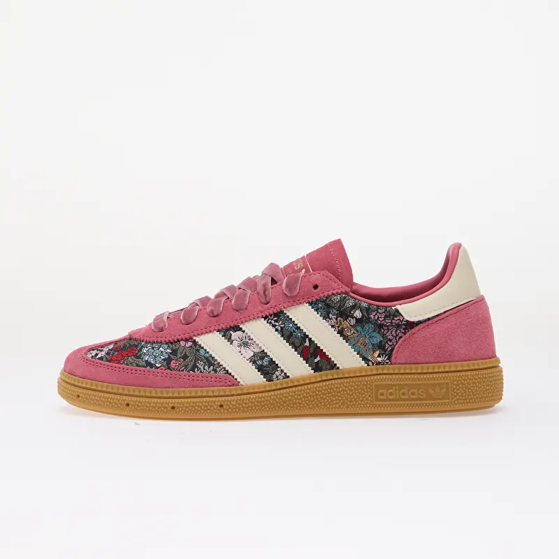 adidas x Liberty London Handball Spezial Equipment Red/ Cream White/ Gum 3