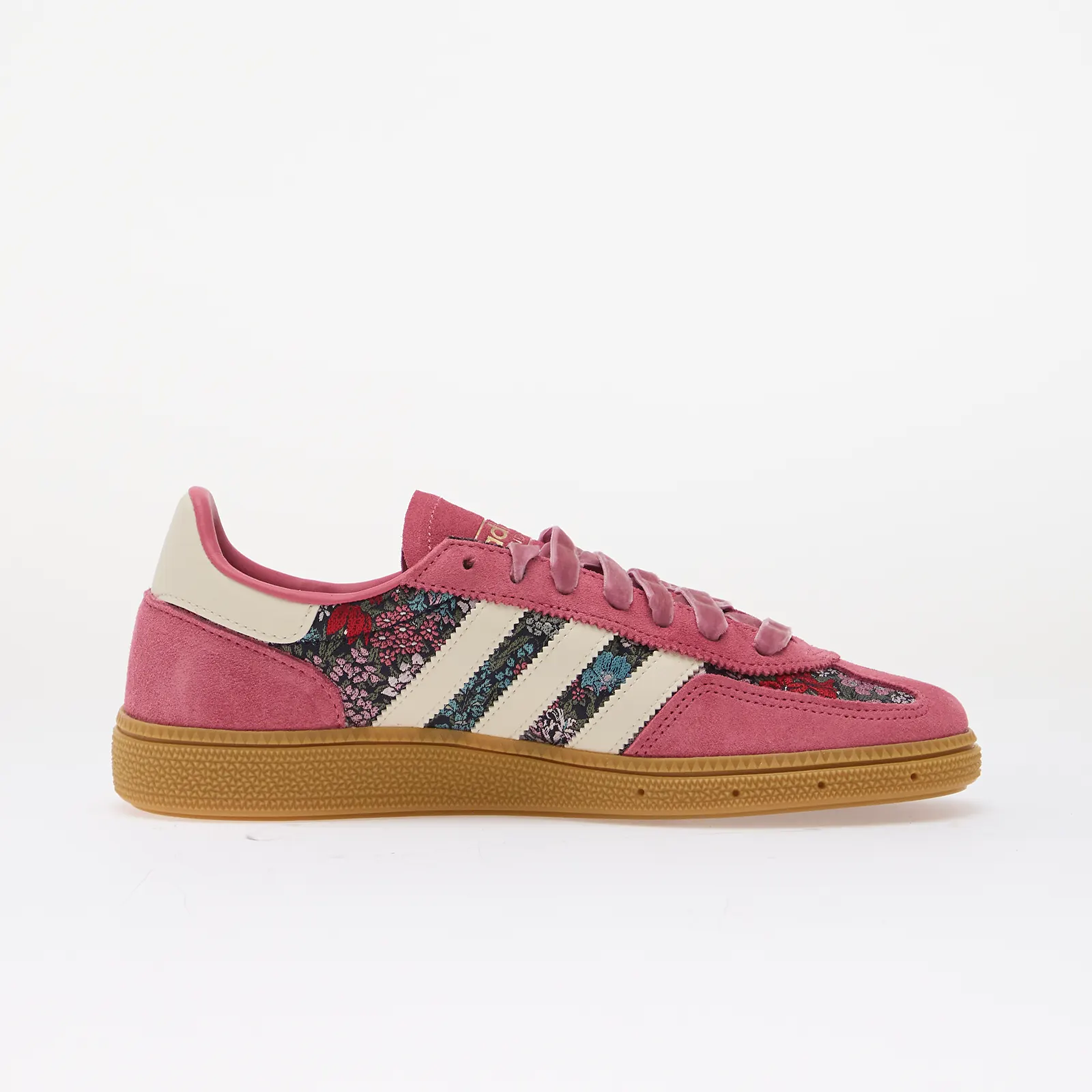 Bērnu kedas un apavi adidas x Liberty London Handball Spezial Equipment Red/ Cream White/ Gum 3