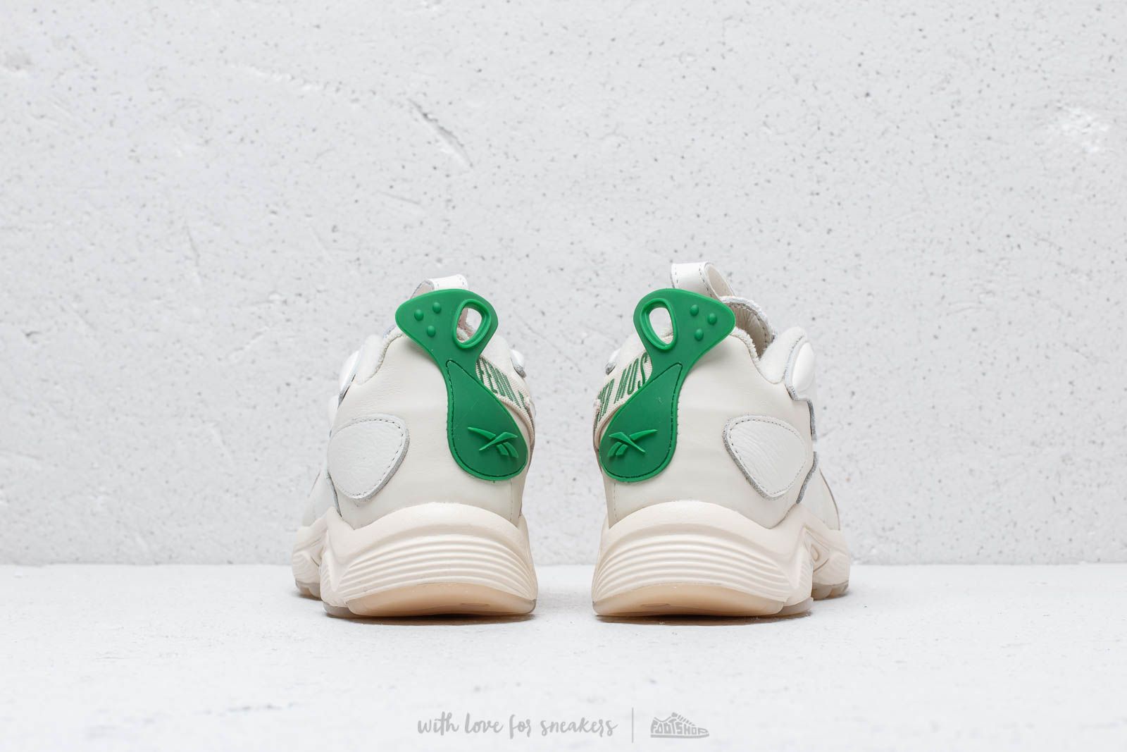 Scarpe uomo Reebok x Pyer Moss Daytona DMX Experiment 2 Chalk/ Paper White/ Green/ Red