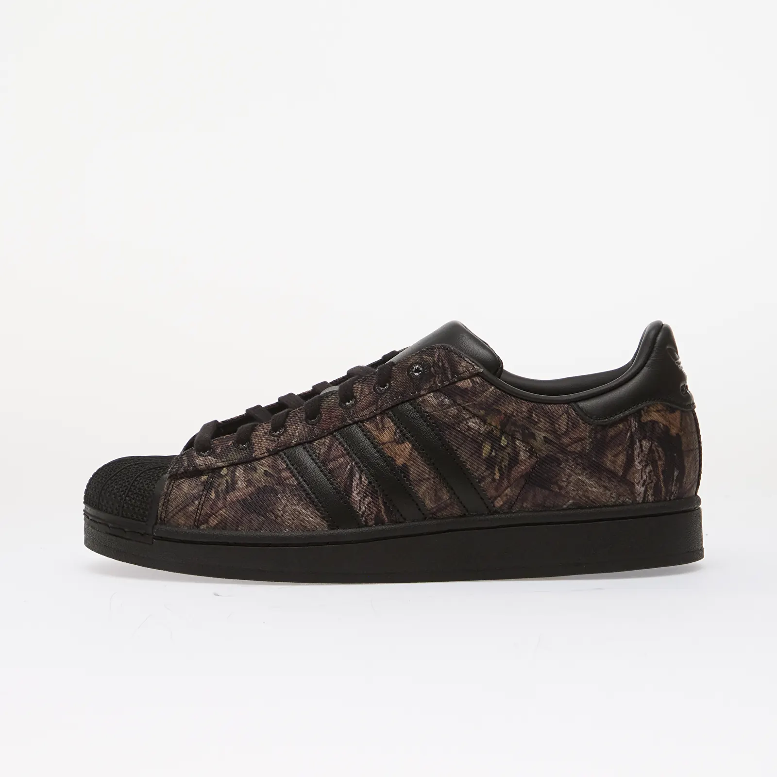 Ανδρικά παπούτσια adidas Superstar II Mossy Oak Core Black/ Khaki Six/ Gum5