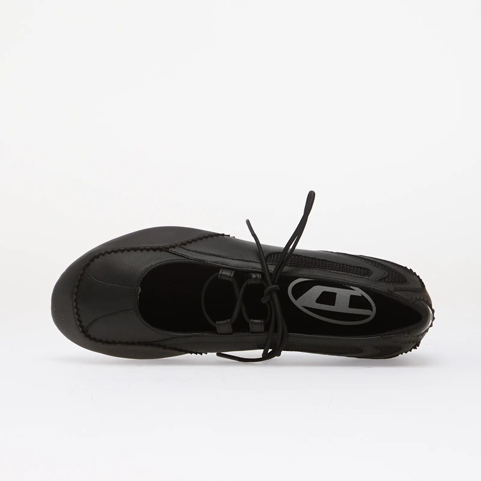 Women's sneakers Diesel D-Mile Ballerina Lace Up W Ballerinas Black