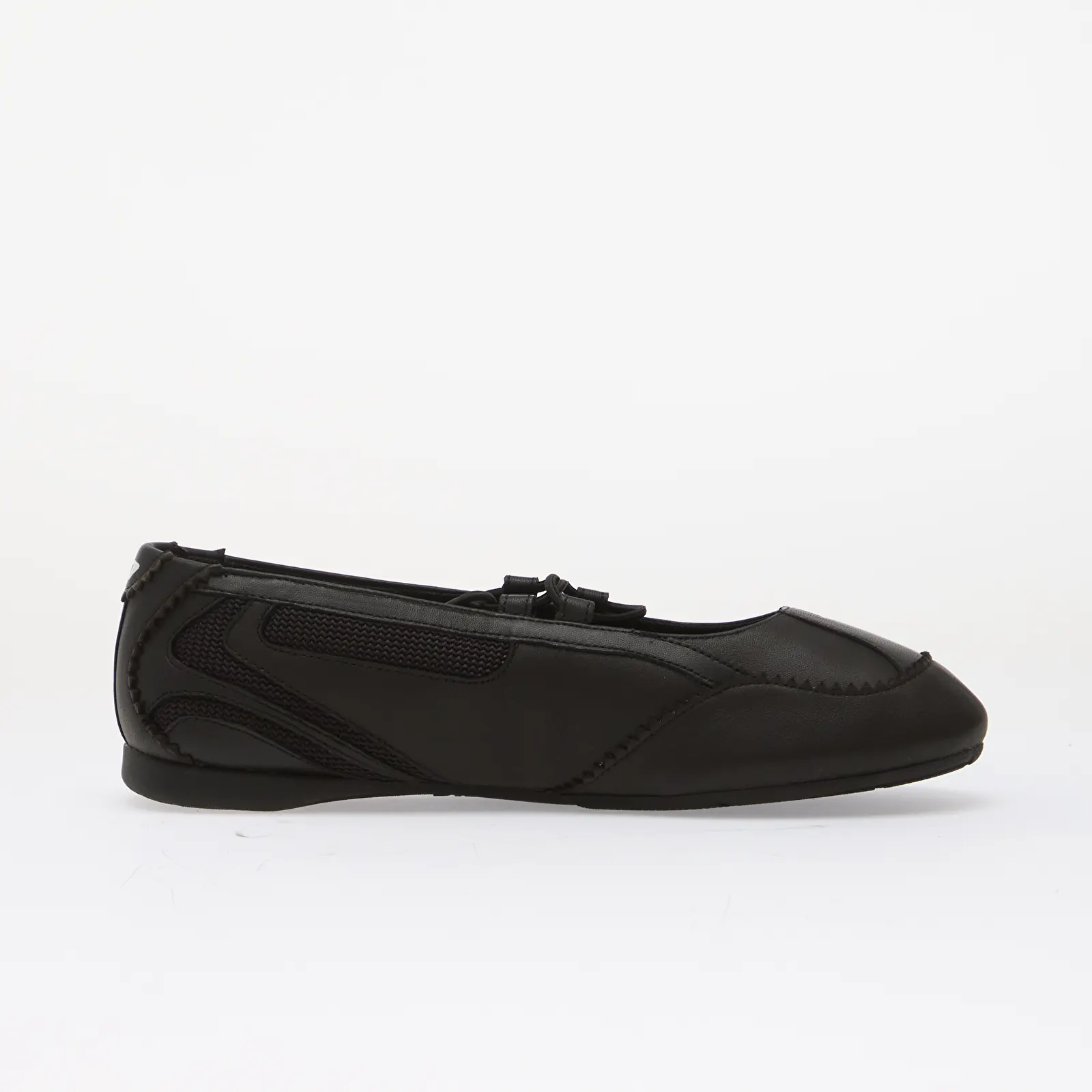 Women's sneakers Diesel D-Mile Ballerina Lace Up W Ballerinas Black