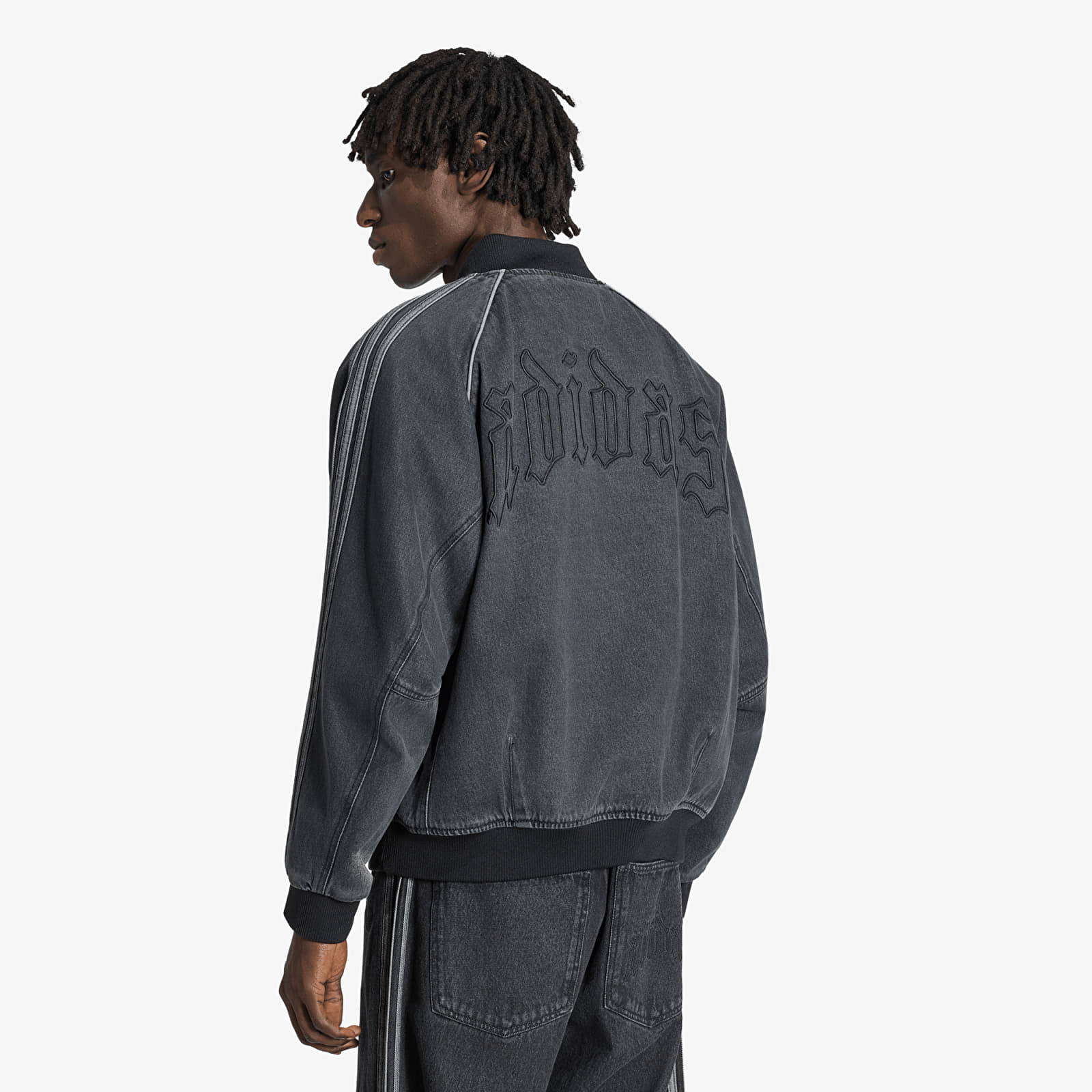 Vestes  adidas SST Denim Track Top True Black Denim