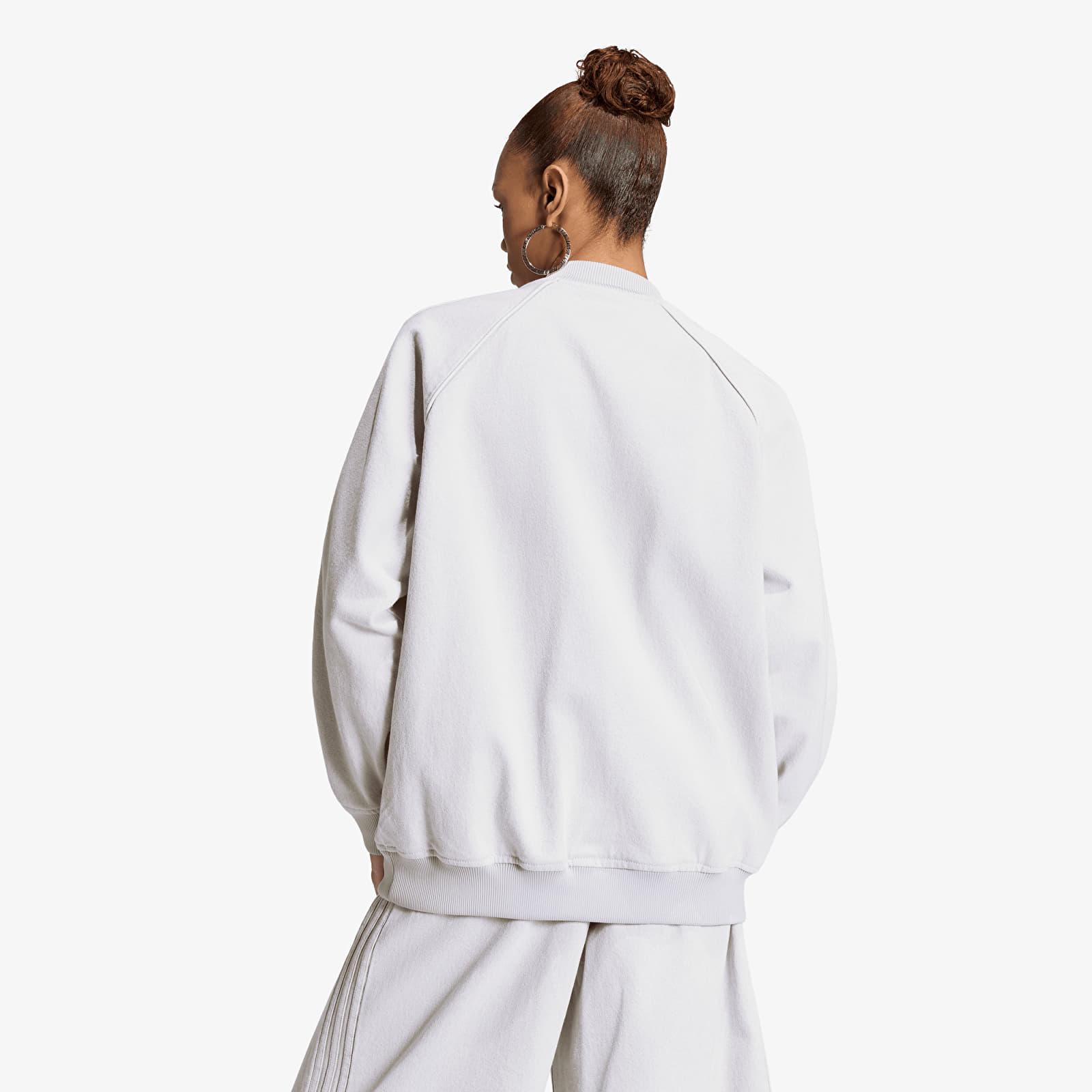Jackets adidas SST Oversized Denim Tracktop Clear Grey Denim