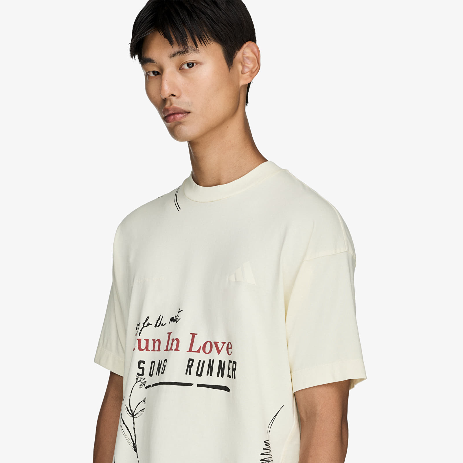   Μπλούζες adidas x Song For The Mute Running T-shirt UNISEX Cream White