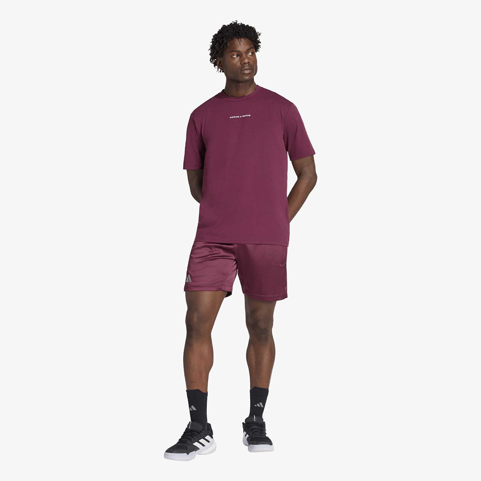 Shorts adidas Tennis CLIMACOOL Ergo Shorts PRO Maroon