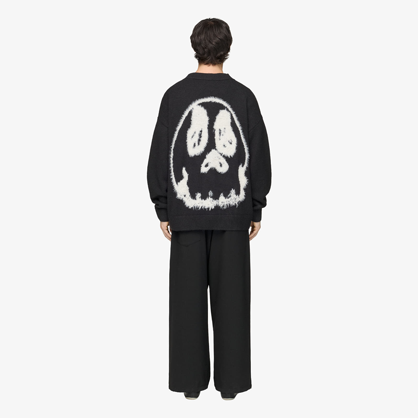 Pullover Y-3 Chito Graphic Knitted Cardigan UNISEX Black