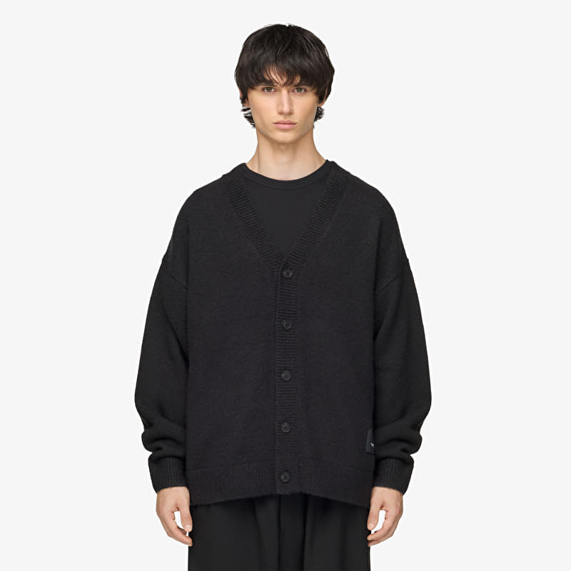 Chandail Y-3 Chito Graphic Knitted Cardigan UNISEX Black