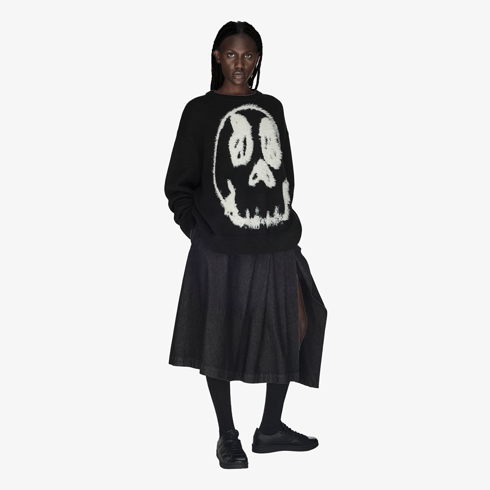 Pulls Y-3 Chito Graphic Knitted Sweater UNISEX Black