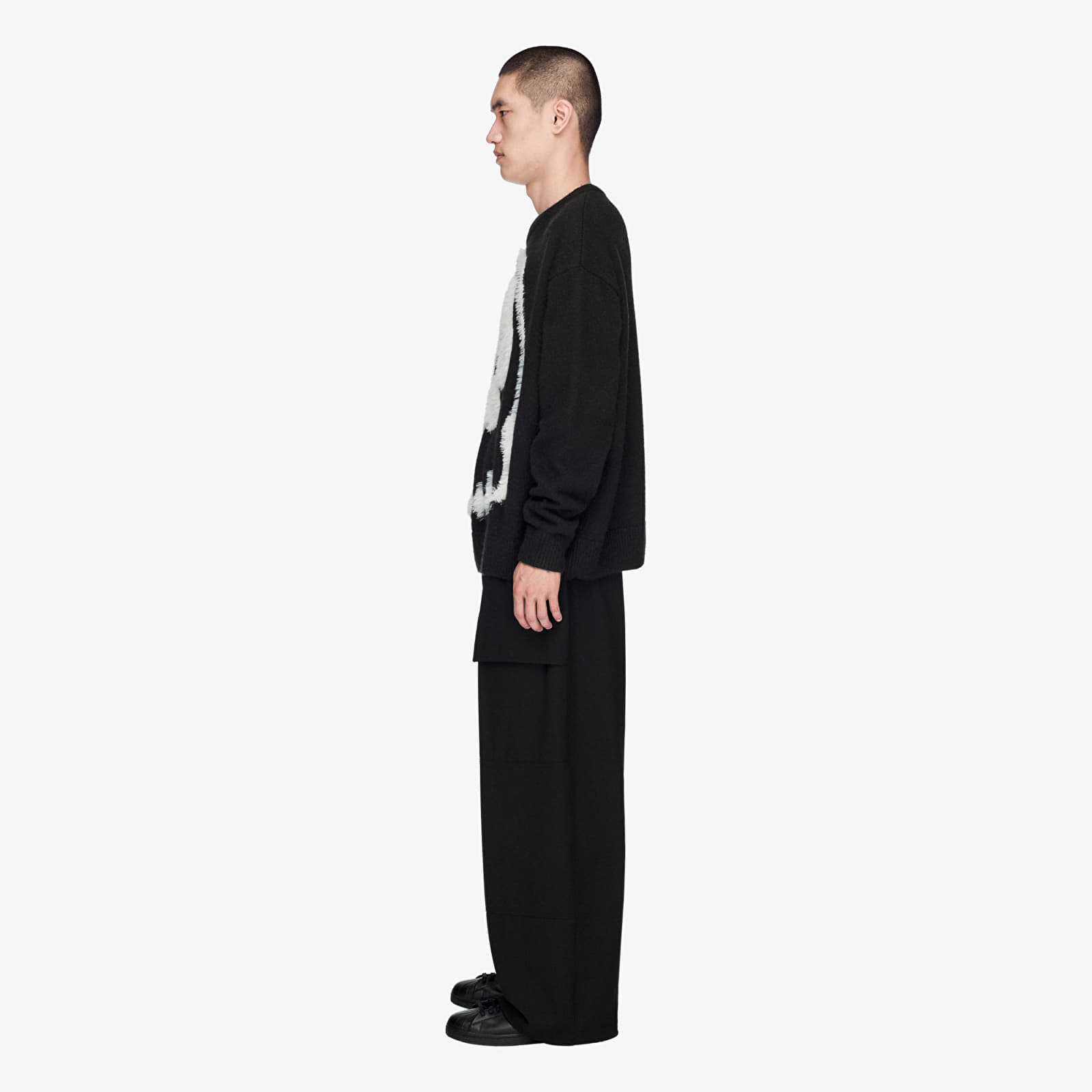 Pulls Y-3 Chito Graphic Knitted Sweater UNISEX Black