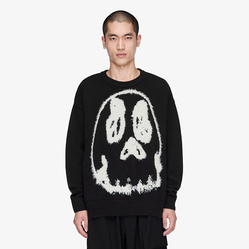 Chandail Y-3 Chito Graphic Knitted Sweater UNISEX Black