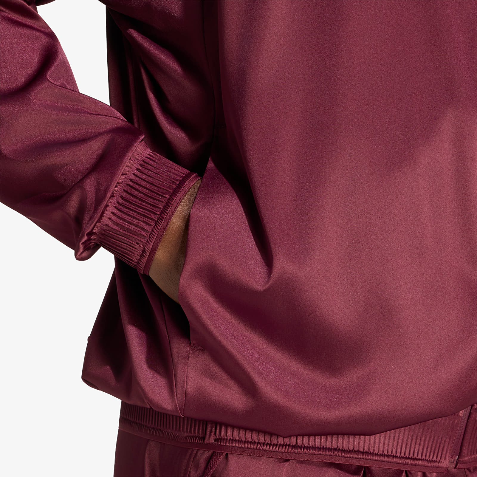 Geci adidas Tennis Cover Up Jacket Maroon
