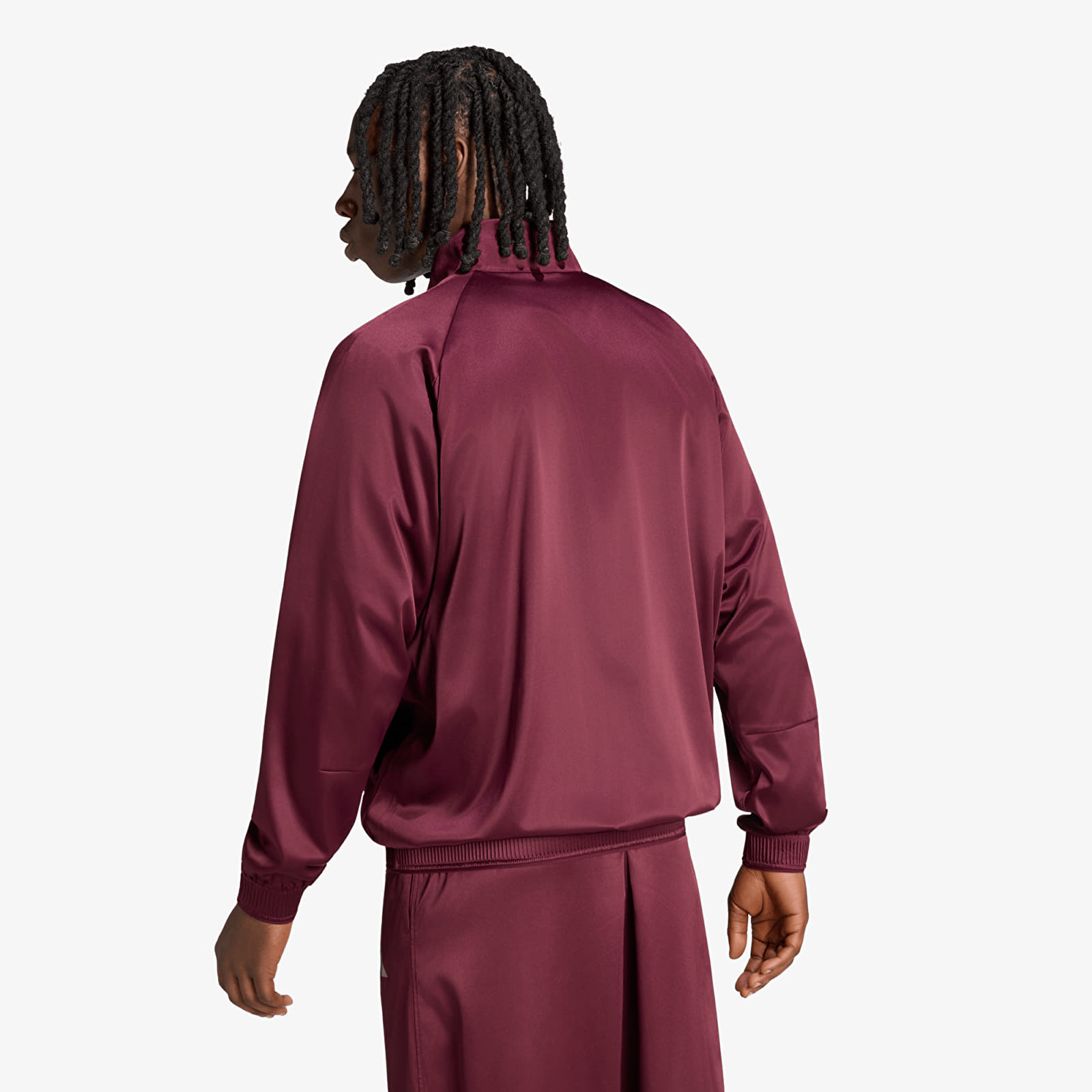 Geci adidas Tennis Cover Up Jacket Maroon
