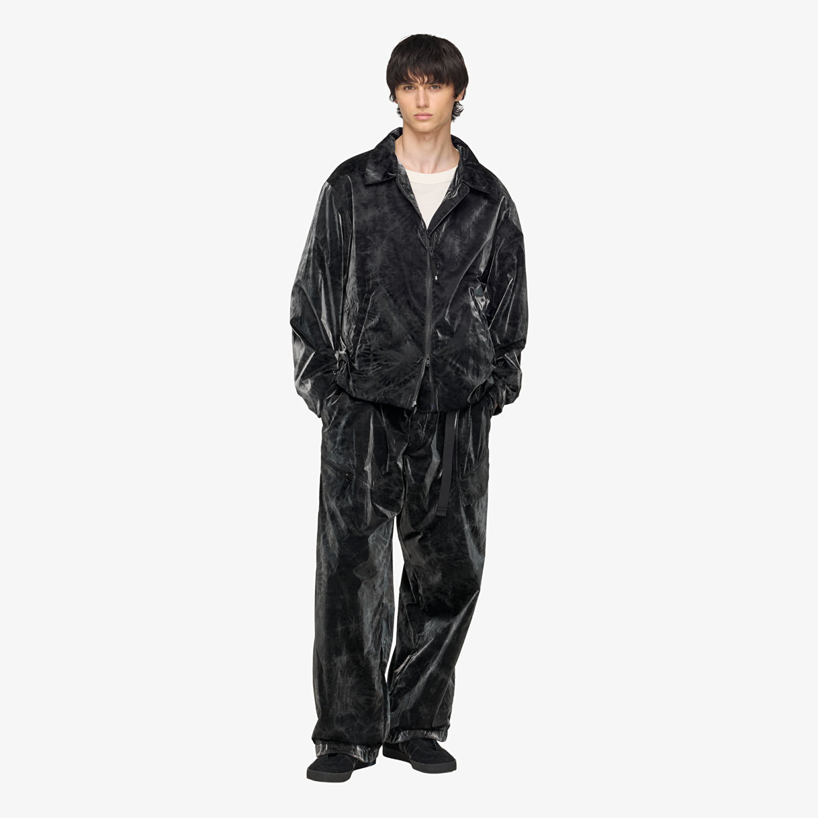 Chaquetas Y-3 Marble Nylon Blouson Black
