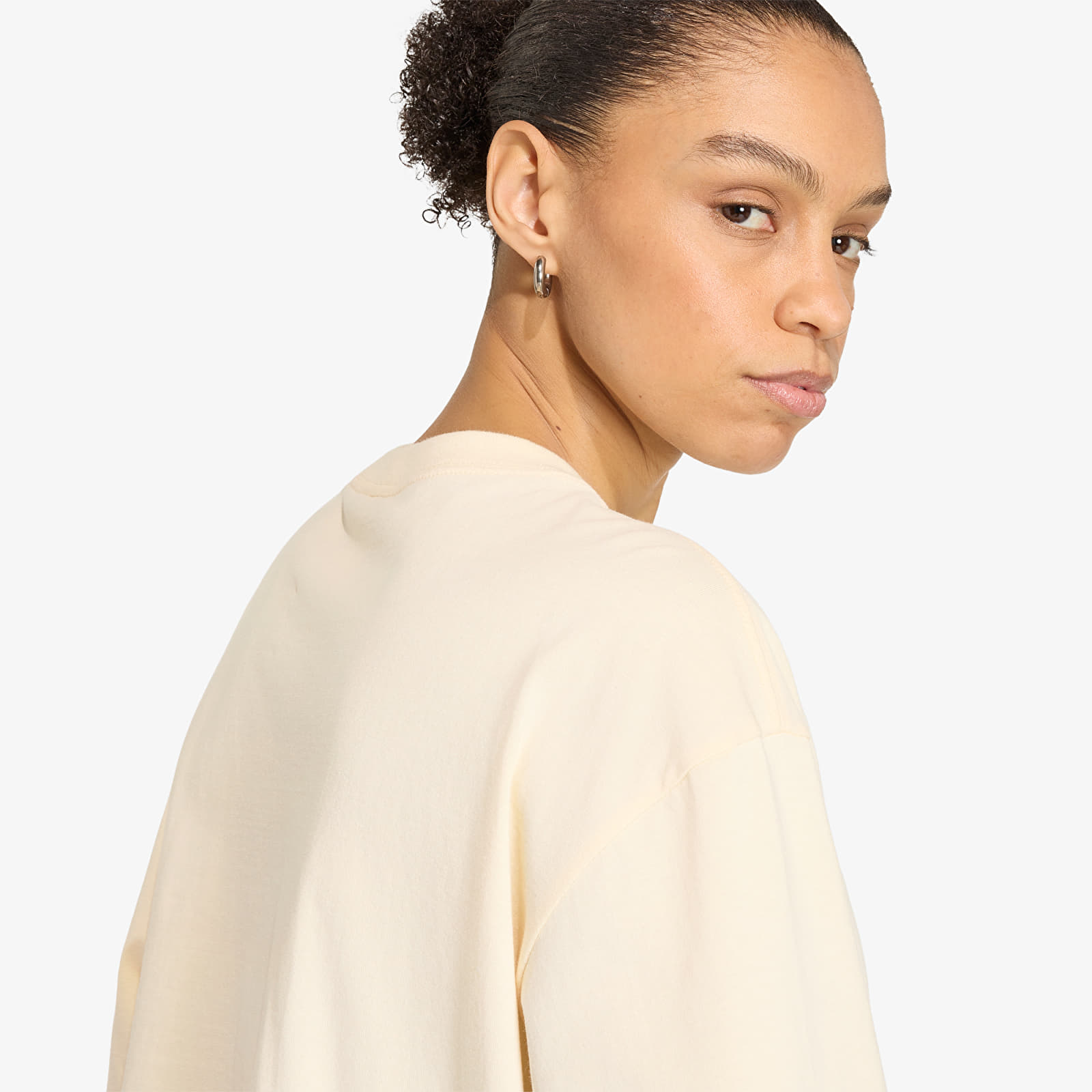 Футболки adidas Essentials Crop T-shirt Warm Vanilla