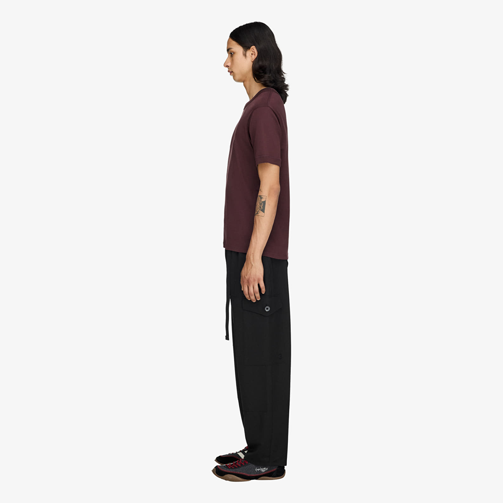 Pants Y-3 Wool Utility Pants Black