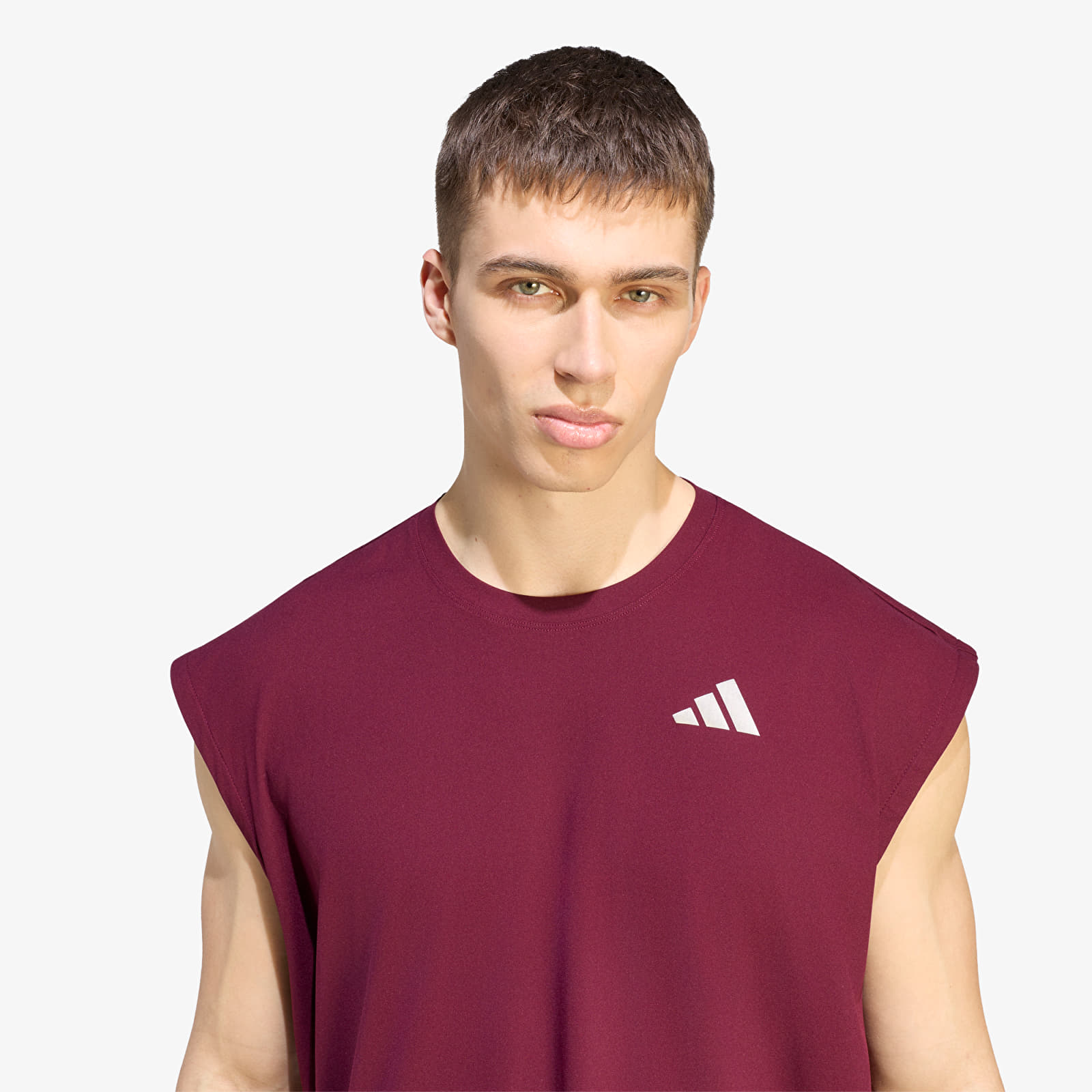Tricouri  adidas Tennis Climacool+ Oversized Sleeveless T-Shirt Maroon