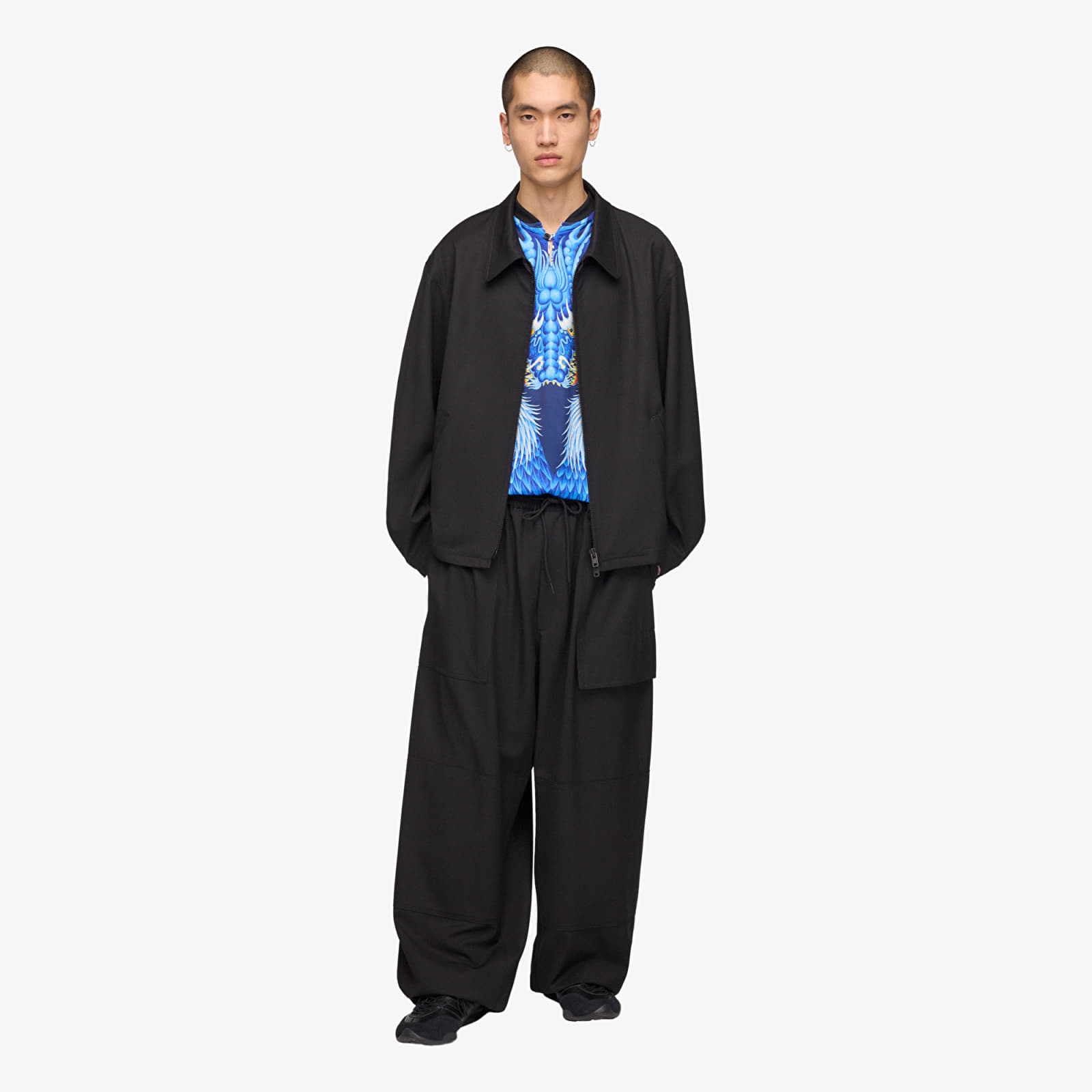 Μπουφάν Y-3 Wool Tailored Blouson Black