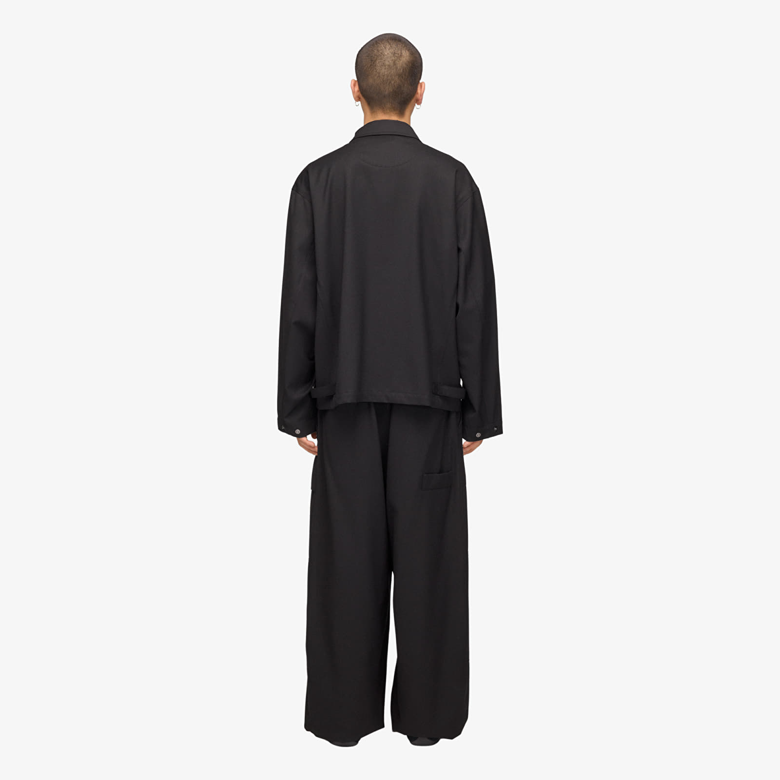 Μπουφάν Y-3 Wool Tailored Blouson Black