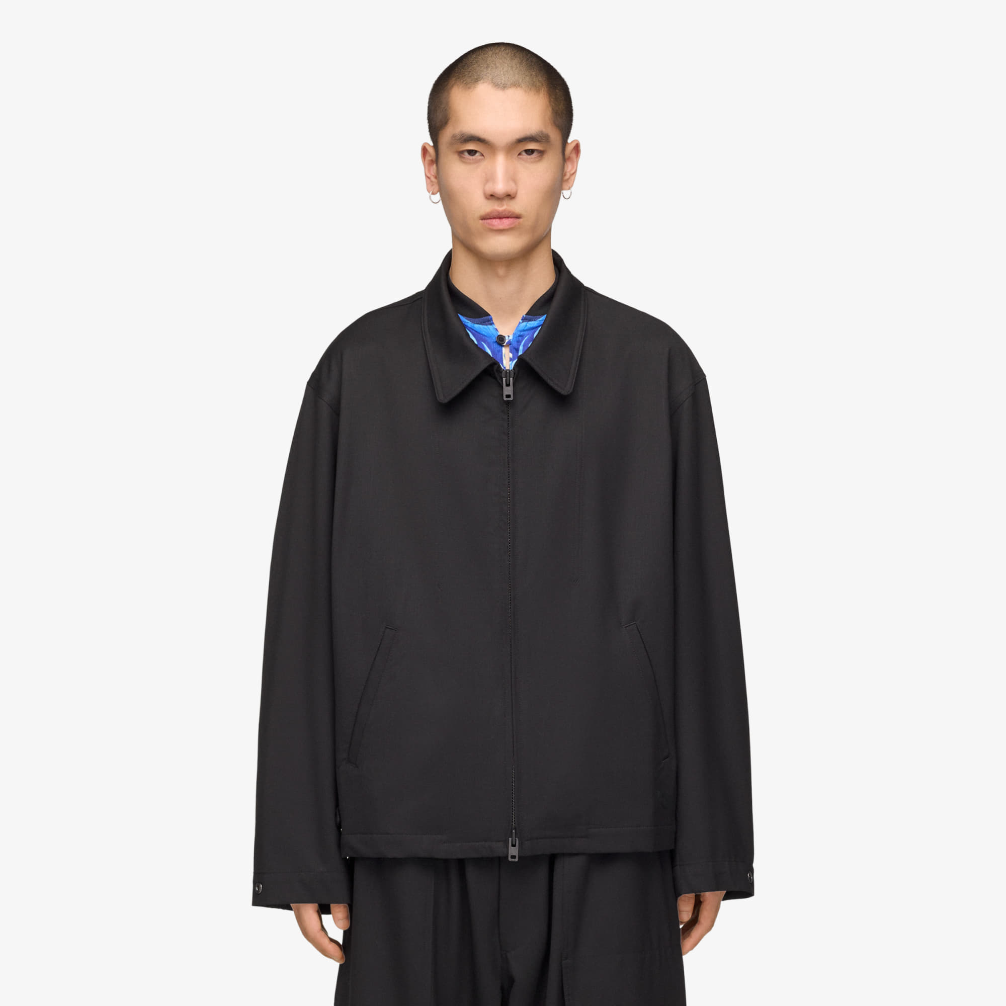 Chaqueta Y-3 Wool Tailored Blouson Black S