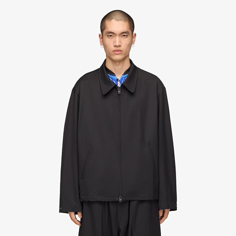 Jacke Y-3 Wool Tailored Blouson Black
