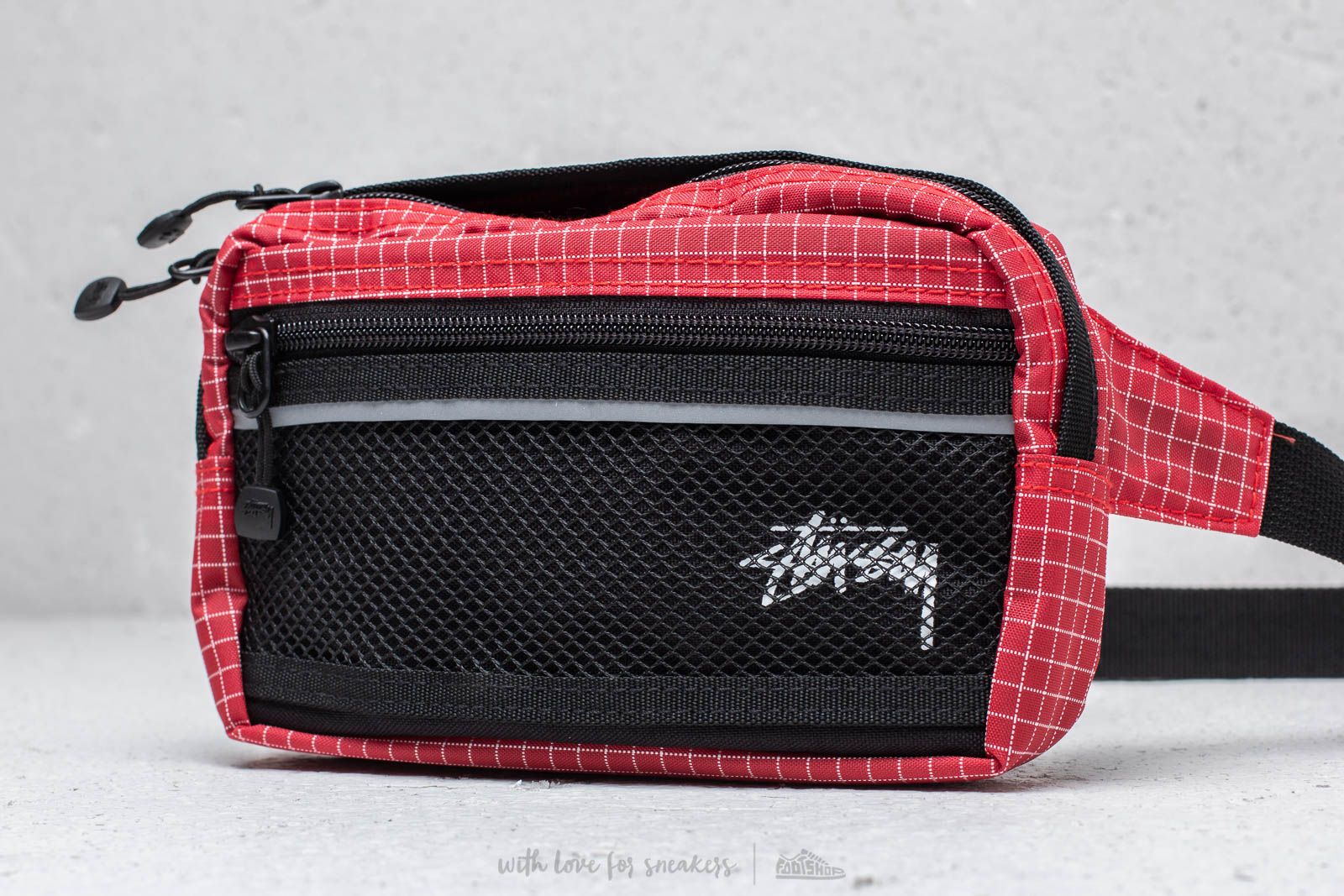 Bags & backpacks Stüssy Ripstop Nylon Waist Bag Red | Footshop