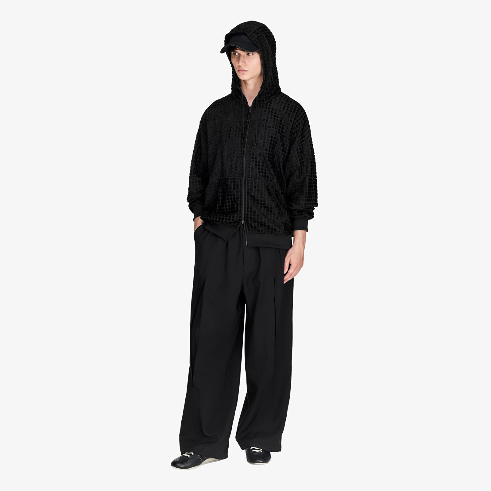 Чоловічі піджаки Y-3 Reversible Hooded Track Jacket Black