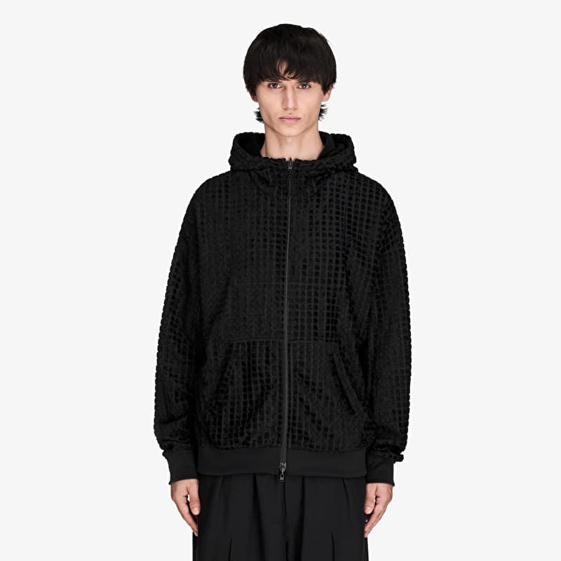 Jacke Y-3 Reversible Hooded Track Jacket Black