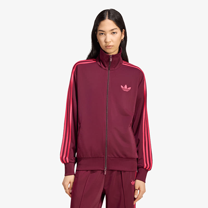 Jacke adidas Firebird Track Top Loose Maroon/ Power Pink