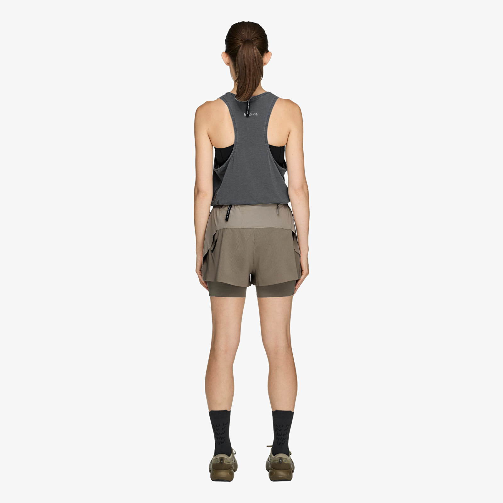 Shorts for kvinner adidas x Song For The Mute 2in1 Shorts Putty Beige