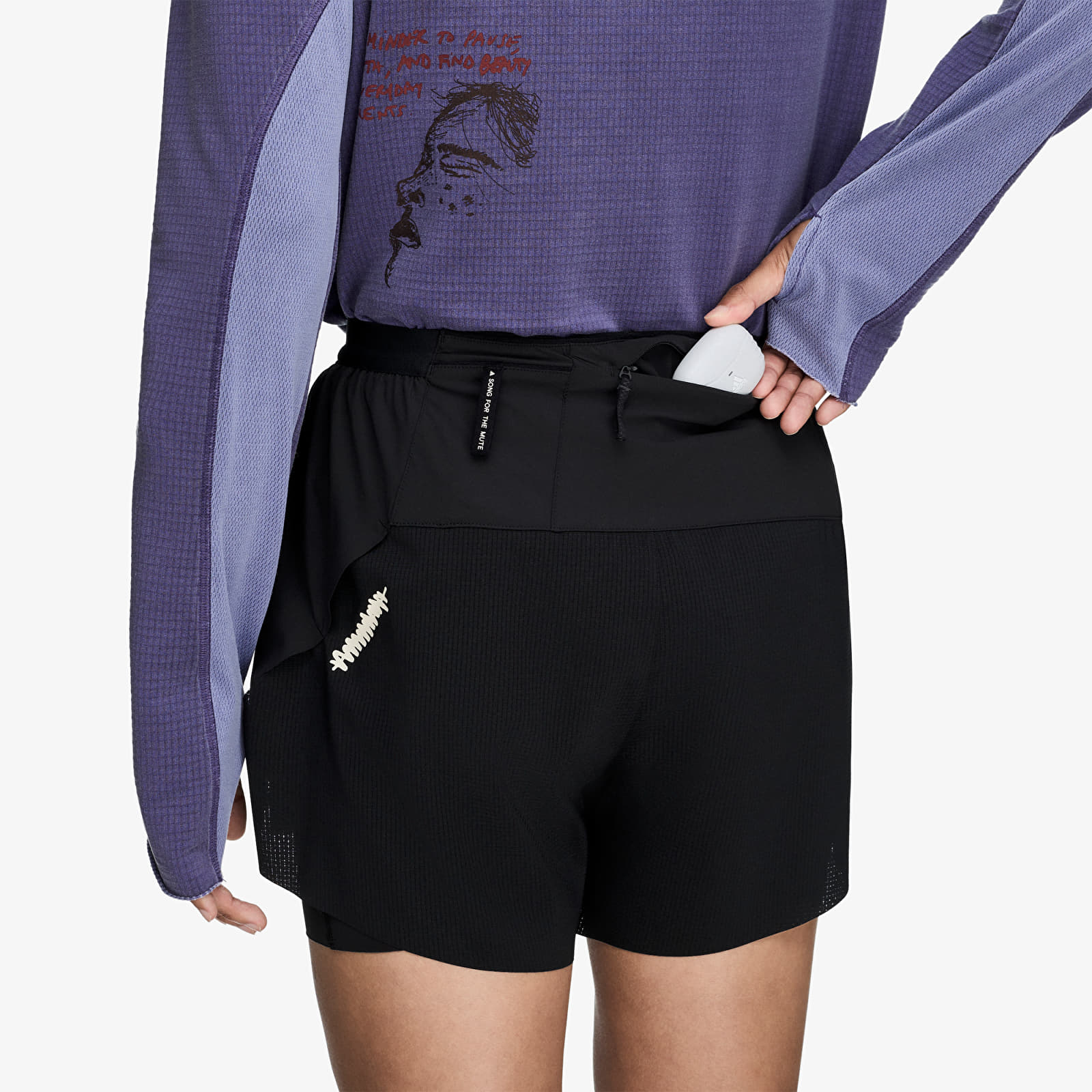 Shorts for menn adidas x Song For The Mute 2in1 Shorts Black