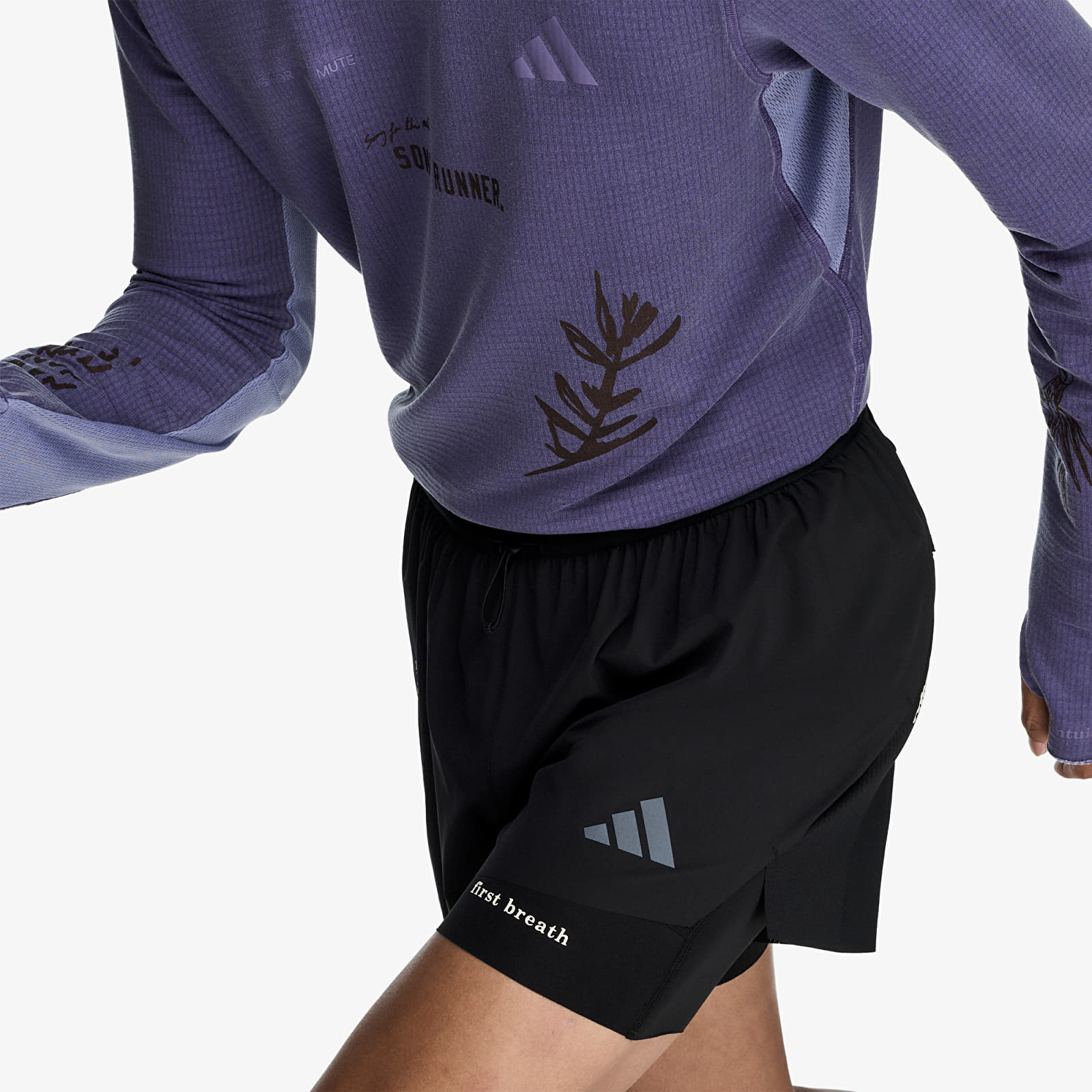 Shorts for menn adidas x Song For The Mute 2in1 Shorts Black