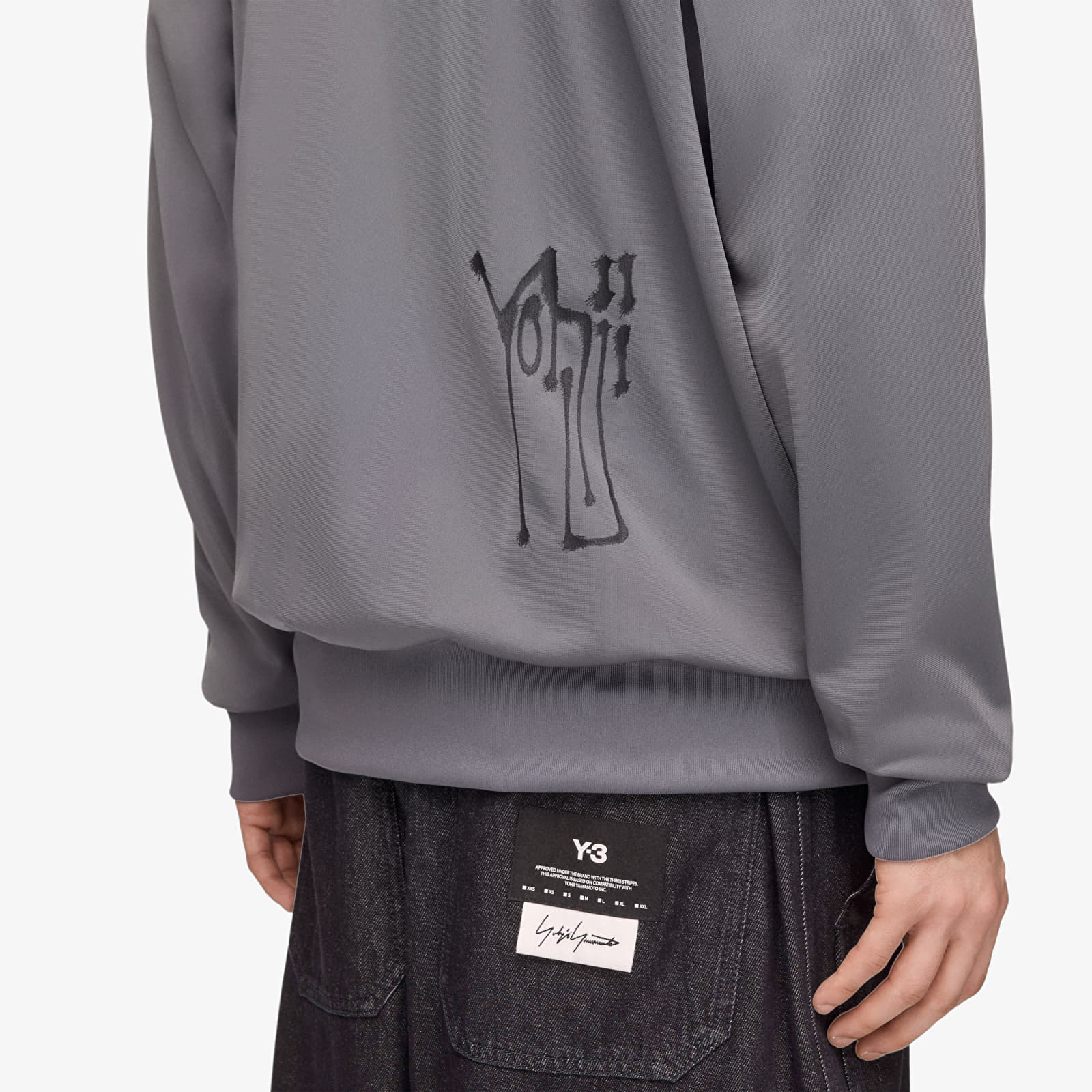 Jacken Y-3 Chito Graphic Track Top UNISEX Grey Five