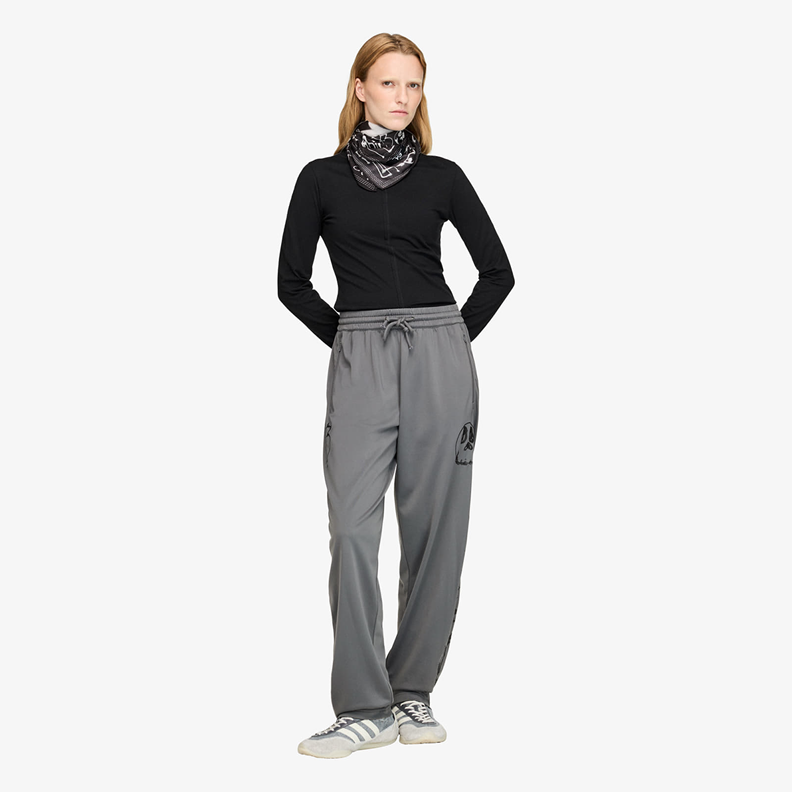 Trenirka hlače  Y-3 Chito Graphic Track Pants UNISEX Grey Five