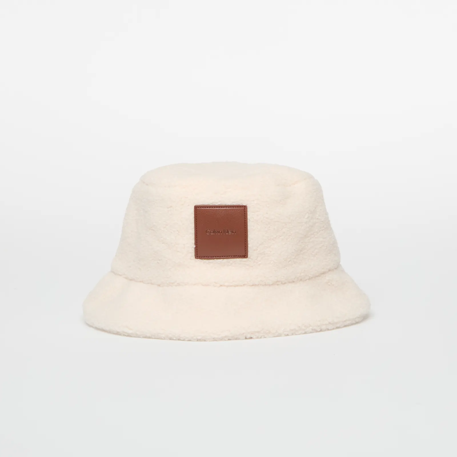 Men's hats Calvin Klein All-Over Sherpa W/ Patch Bucket BIRCH