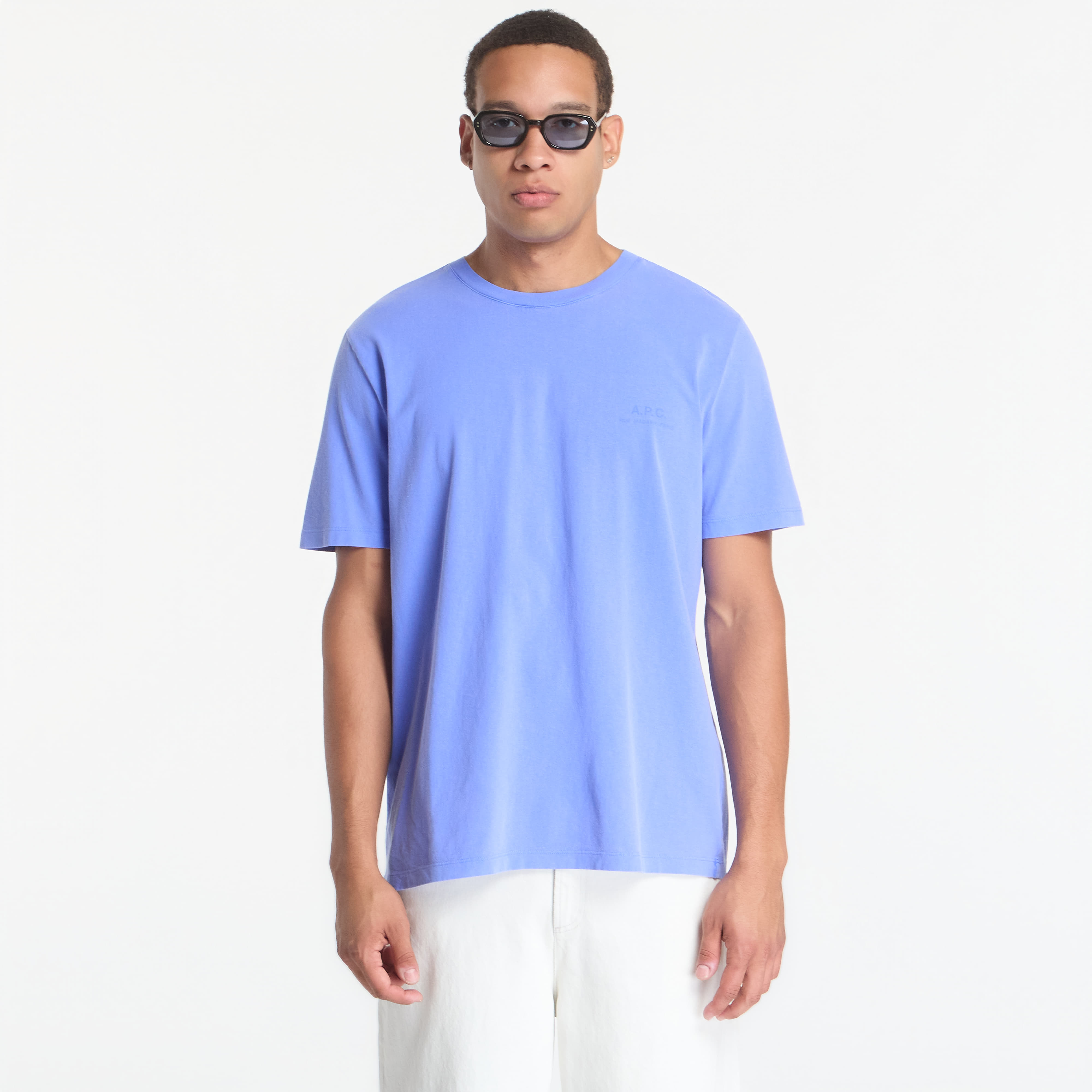 Tricou A.P.C. T-Shirt Gabby UNISEX Blueberry M