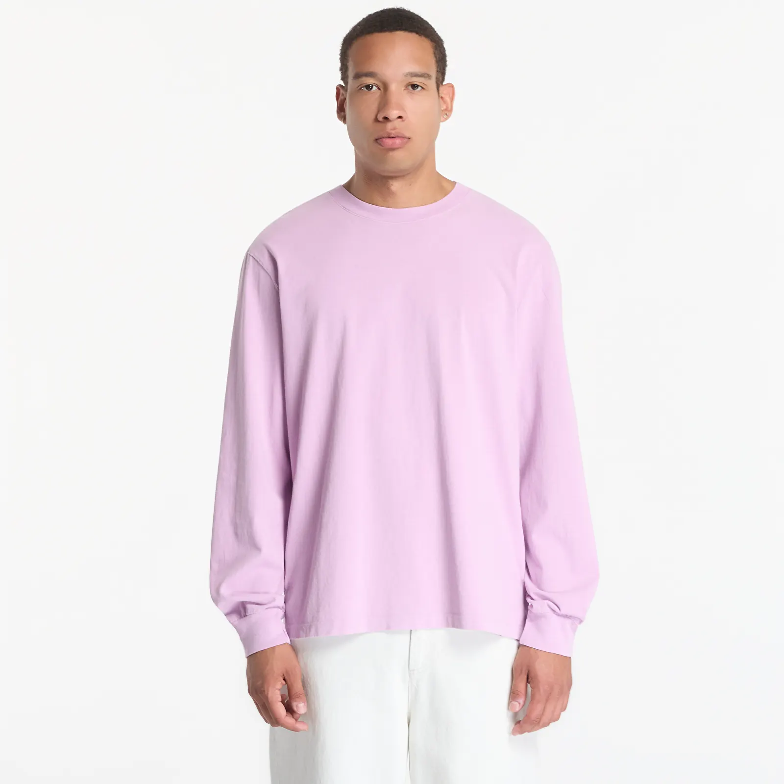 T-shirts A.P.C. Long Sleeve T-Shirt Winter 26 UNISEX Pale Pink