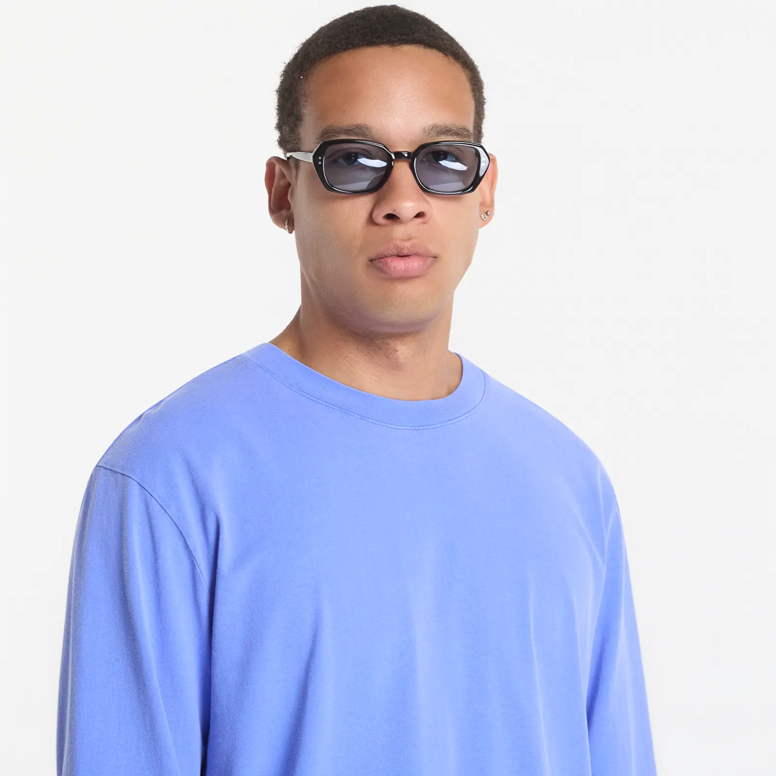 T-Shirts A.P.C. Long Sleeve T-Shirt Winter 26 UNISEX Blueberry